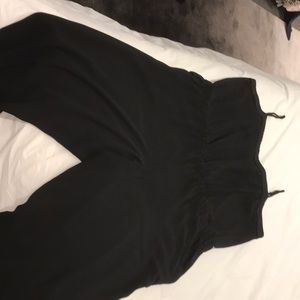 Black pants jumpsuit